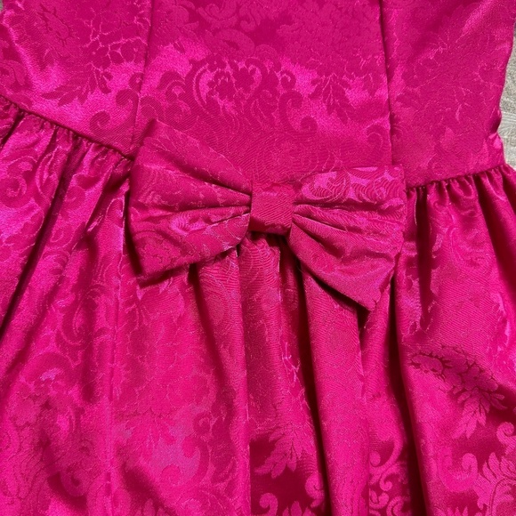 Vintage Jessica McClintock  Gunne Sax  Magenta Pink Girls Dress Size 12 New - Picture 5 of 12